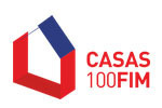Logo do agente CASAS100FIM - INUMERAS POSSIBILIDADES LDA - AMI 11263
